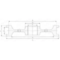 Колесо крановое К2Р-500х90 ГОСТ 28648-90